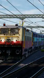 Railway Simulator India скриншот 2
