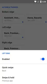 Fluid Navigation Gestures скриншот 3