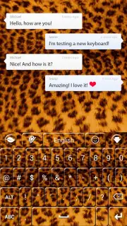 Leopard Keyboard скриншот 5