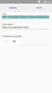 Samsung Internet Lite/Go скриншот 1