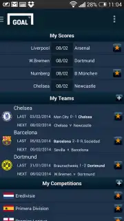 Goal Live Scores скриншот 4