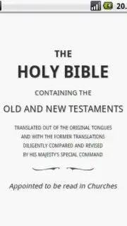 Holy Bible (KJV) скриншот 7
