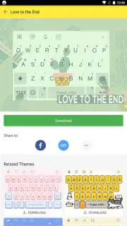 Facemoji Emoji Keyboard Pro скриншот 1