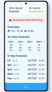 live weather checker скриншот 2