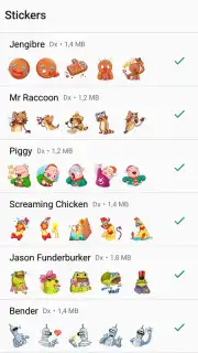 Stickers WhatsApp скриншот 1