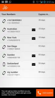 Hushed - Anonymous Calls, SMS скриншот 4