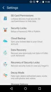 Folder Lock Advanced скриншот 1