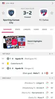 FlashScore скриншот 14