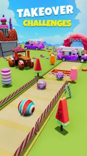 Candy Ball Run - Rolling Games скриншот 1