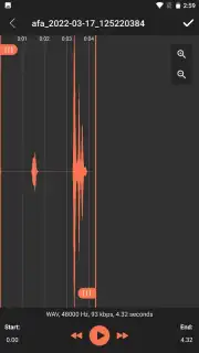 MP3 cutter скриншот 2