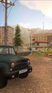 Russian Car Driver UAZ HUNTER скриншот 1
