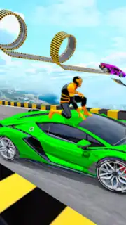 Superhero Car Stunt- Car Games скриншот 2