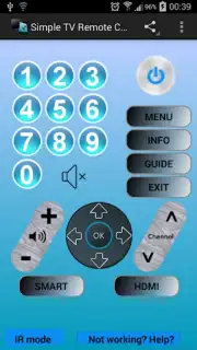 Simple TV Remote Control скриншот 5
