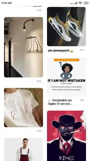 Pinterest Lite скриншот 1