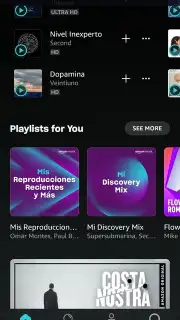 Amazon Music скриншот 1