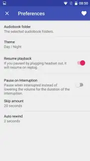 Material Audiobook Player скриншот 5