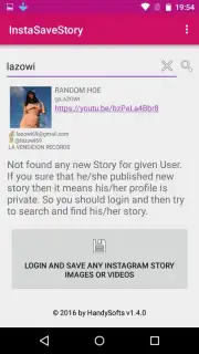 Story downloader for Instagram скриншот 2