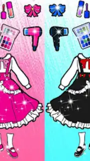 Chibi Doll Dress Up DIY Games скриншот 1