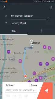 Karta GPS скриншот 4