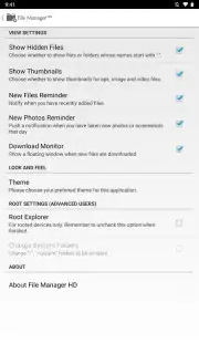 File Manager HD скриншот 5