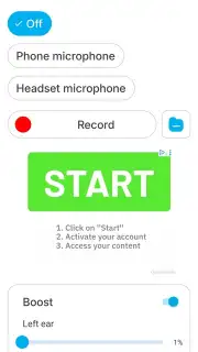 Hearing Aid App скриншот 2