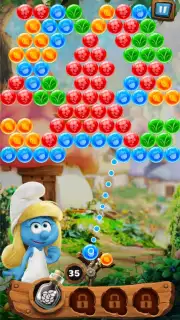 Smurfs Bubble Story скриншот 5