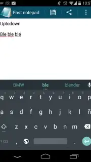 Fast Notepad скриншот 2