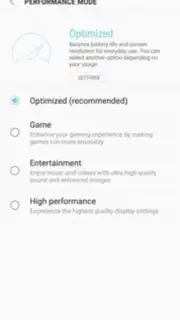 Samsung Device Maintenance скриншот 4