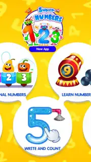Funny Food 123 Number скриншот 1