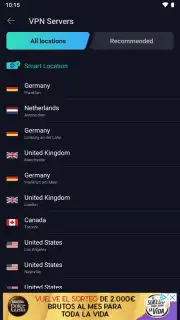 VPN Proxy Master скриншот 2
