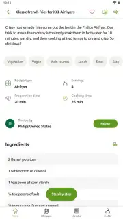 Kitchen+ Airfryer recipes скриншот 10