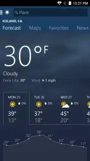 MSN Weather - Forecast and Maps скриншот 8