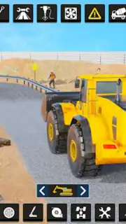 City Road Construction Game 3D скриншот 2