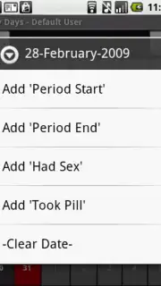 My Days - Period & Ovulation скриншот 2