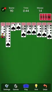 Spider Solitaire скриншот 13