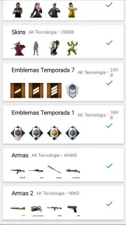 Figurinhas FF скриншот 2