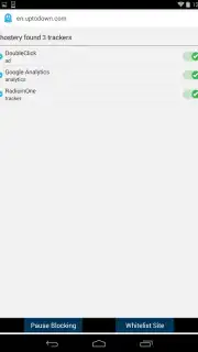 Ghostery Privacy Browser скриншот 1
