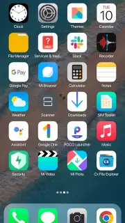 iOS Launcher скриншот 1