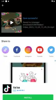 Video maker with photo & music скриншот 5
