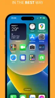 iCenter iOS 17: X - Status Bar скриншот 3