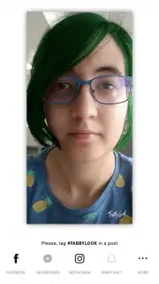 Fabby Look — hair color changer & style effects скриншот 7