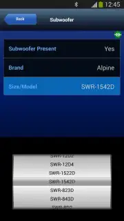 Alpine TuneIt App скриншот 1