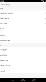 ZERO Launcher скриншот 7