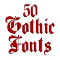 Gothic Fonts 50