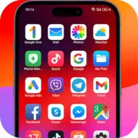 iOS 17 Launcher - Phone 15 Pro